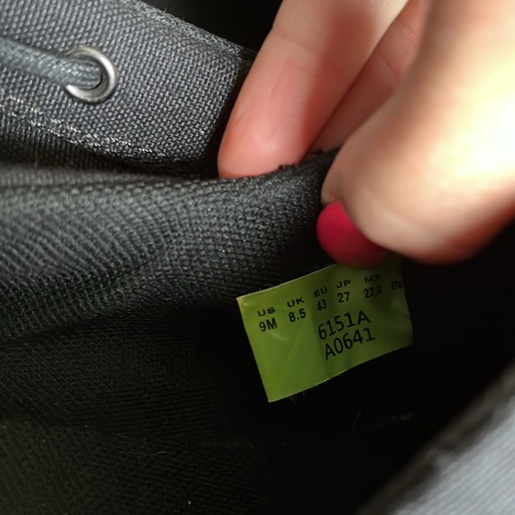 TIMBERLAND men’s canvas deck shoes. Black in size 9M. EUC. - Picture 8 of 10